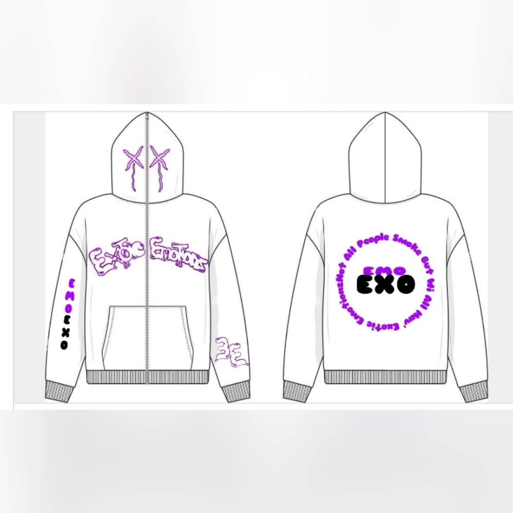Full Zip Up Hoodies